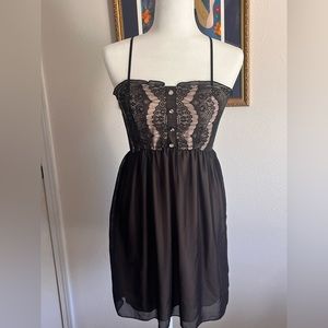 Womens Black Dress - DayTrip size s